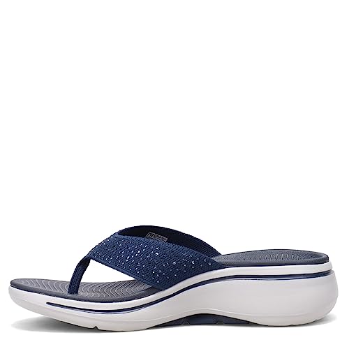 Image of Skechers Women Go Walk Arch Fit Daz Slippers