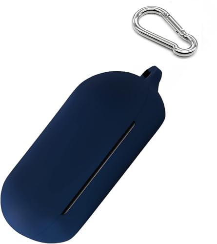Image of Silicone Cover Compatible for Sony WF-C500 Bluetooth Earbuds case - Sony wfc 500 case Cover (Bluetooth Earbuds and Charging case not Included) (Dark Blue)