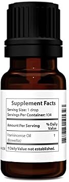 Dr. Clark Frankincense Oil 10cc, 100% Pure Essential Oil for Aromatherapy & Skin Health