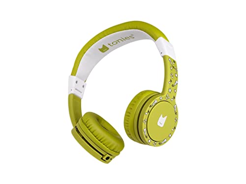 tonies Kids Headphones Wired for Toniebox Kid-Safe Volume-Limiting Cushioned Over Ear Headphones for Listening to Audiobooks 1.2m Cable and 3.5mm Jack