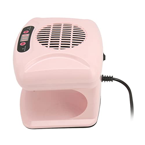 300W Automatic Nail Dryer with Infrared Sensor, 999s Default Time Dual Cold Hot Air Nail Fan Blower for Gel Nail Polish Drying Portable with Applicability for Fingernail Toenail