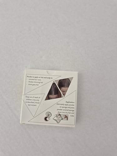 Foto von Fidentia Hair Shader 12g | Made in EU | Haar Concealer zur Haarverdichtung, Ansatz & Geheimratsecken kaschieren - Schwarz