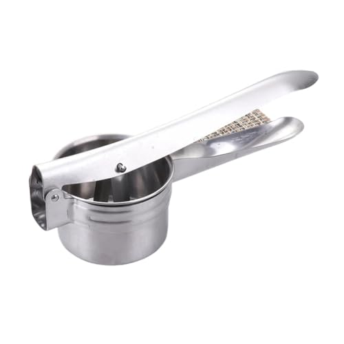 Stainless Steel Manual Food Press for Mashing, Ricing, and Pureeing