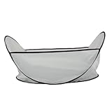 ETHZZLE ペット毛キャッチャー 軽量 折りたたみ式 犬用グルーミングエプロン 散髪用よだれかけ 静電気防止 家用室内外対応 簡単清掃 ペット