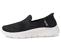 Skechers Women's Hands Free Slip-Ins Go Walk Flex-Relish Sneaker, Black/White, 10 — image 6