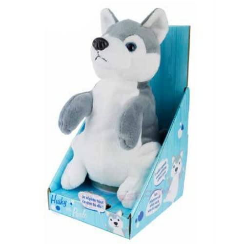 Peluche Husky Qui Parle Dani Créations