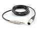 CablesOnline 6ft Mini-XLR Male to 3.5mm Stereo Male Plug Pro Lapel Mic Cable, (XM-406)