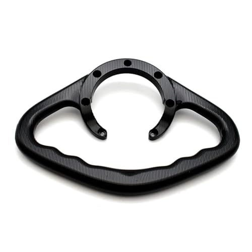 Asideros pasajero motocicleta evitan deslizamientos en depósito para CBR600RR negro