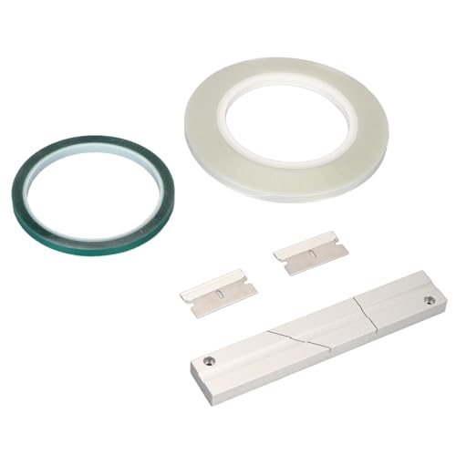 Ensemble d'épissure de ruban en aluminium pour restaurer facilement vos enregistrements audio