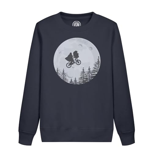 Sweat-shirt enfant film lune au design artistique et finitions soignées