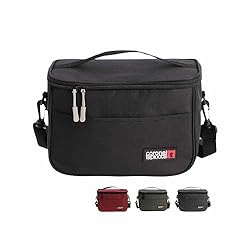 Coronel Tapioca - Bolsa Termica Porta Alimentos - ...: ❄️Mantiene la temperatura ideal: Diseñada con un aislamiento térmico de alta calidad para conservar tus alimentos fríos o calientes durante horas actuando como fiambrera termica ✨Compacta y ligera: Tamaño perfecto para llevar al trabajo, de picnic o ...