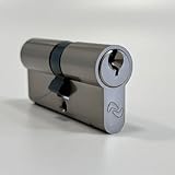 Sempro Profilzylinder 30/30 Türzylinder mit 3 Schlüsseln - Schließzylinder Doppelzylinder Messing...