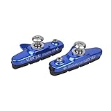 Conveniente para la mayoría de la bicicleta de carretera V-brake, bicicleta de montaña. Cada par tiene almohadillas izquierda y derecha.