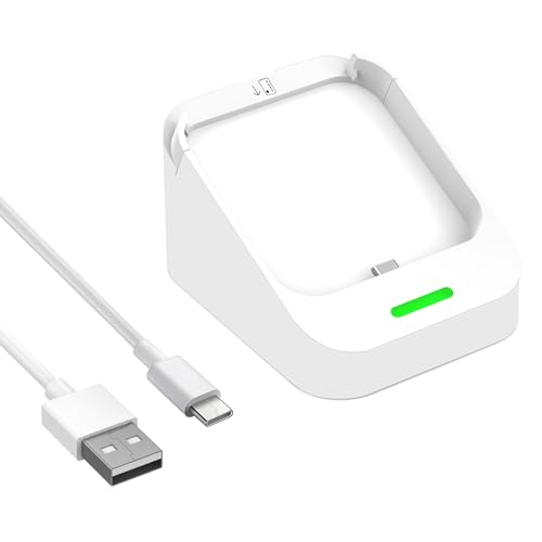WUKUR Dock for Square Reader 2nd Generation Holder Stand for Square Card Reader 2 Gen Compact Dock with Upgraded Detachable USB-C Port and Smart Anti-Slip Button (Cable Included No Device)