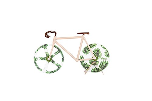 Doiy Fixie DYFIXIETR - Cortador de Pizza, diseño Tropical Antiguo