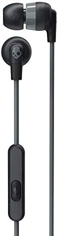 Skullcandy Ink'd+ przewodowe słuchawki z mikrofonem, czarne