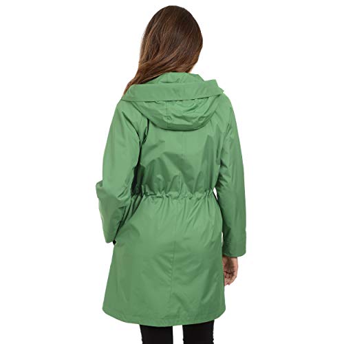 Fleet Street Ltd. Women's 36" Anorak Hooded Raincoat3