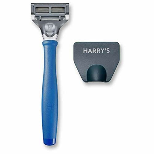 Harrys Razor Blue Bundled with Harry s Blade Refills Suitable for Sensitive Skin Men's Classic Shave, Black, 5 Piece Set - Image 2