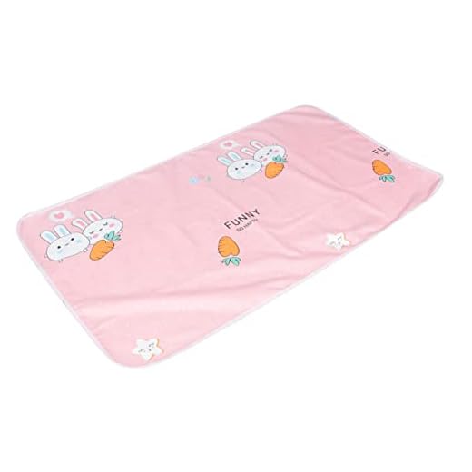 Toyvian Protetor De Colchão Almofada De Cama Para Incontinência Reutilizável Tapete De Cama Cadeira De Incontinência Protetor De Cama Lavável Algodão Ecológico Underlayment Bebê Cuidado