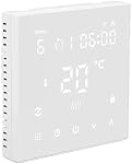 KUIDAMOS Smart Thermostat Touch Screen pour le chauffage programmable à domicile 90-240V ABS Conception durable