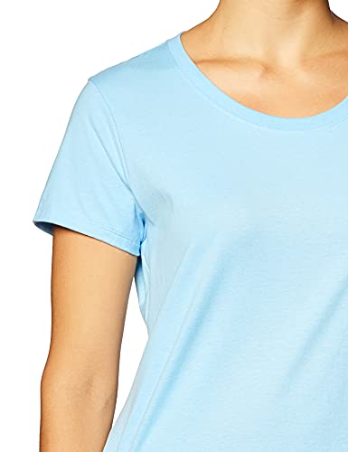 Image of Hanes Women's Perfect-T Crewneck T-Shirt, Lightweight Cotton Short Sleeve Tee for Women