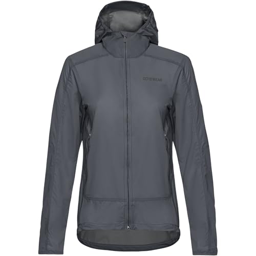Coupe-vent à capuche femme GOREWEAR Fernflow pour le trail