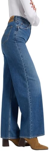 Lee Stella Wide Leg Jean Ink Pool Size 27X33 - 4