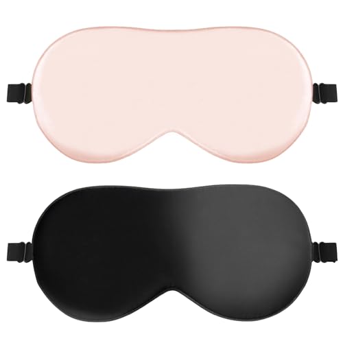 Quelcc Lot de 2 Masque de Nuit, Masque de Sommeil,...