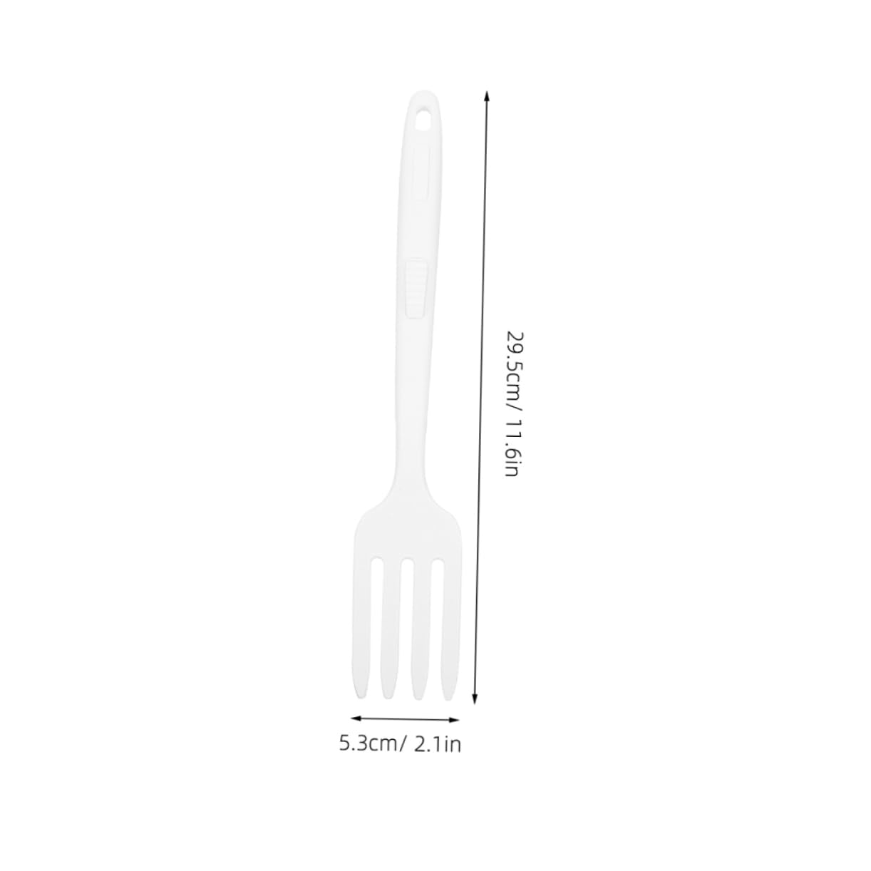 UTHCLO 4pcs Silicone Cooking Forks Set Pasta Forks Serving Utensils Kitchen Flexible for Stirring Mixing Serving