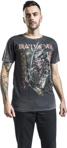 Iron Maiden Seal 23 Uomo T-Shirt Grigio L 100% Cotone Regular - 3