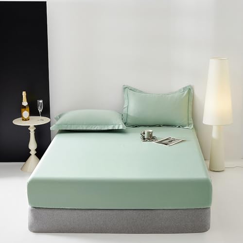 Drap-housse rafraîchissant anti-glisse avec grand bonnet de 35 cm - 2