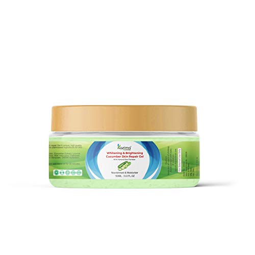 Image of KAZIMA Whitening & Brightening Cucumber Skin Repair Gel With Natural Glow Fairness For All Type of Skin & Face (150ML)