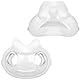 2er-Pack Ersatzkissen für Airfit F30i Mittel, Vollgesichts-Ersatzkissen, angenehme Passform & sichere Abdichtung Ersatzmaterialien, CPAP-Zubehör von BlessEase (M)
