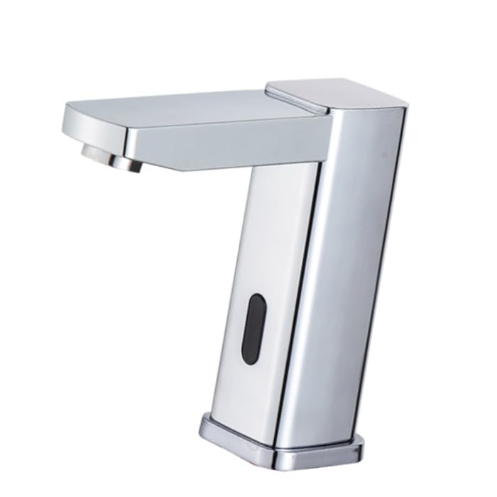 VELORE Grifo de cromo pulido montado en cubierta para lavabo 4