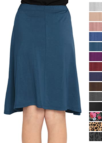 Image of STRETCH IS COMFORT Girls Skirts Flowy A Line Knee Length and Ankle Length | Elastic Waist, Kids School Skirt, Girls Maxi Skirt, Black Skirt For Girls, Faldas Para Ninas, Girls Long Skirt, Long skirts