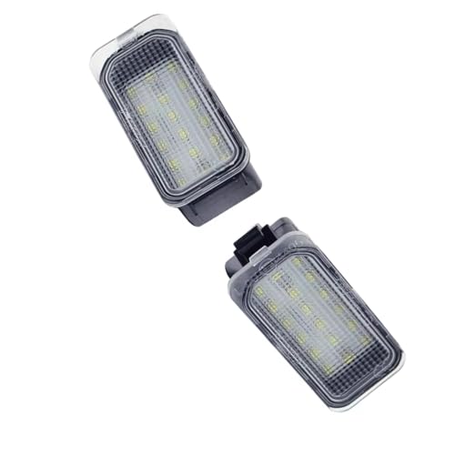 Piloto de matrícula para Jaguar XJ XF luz de placa 12V
