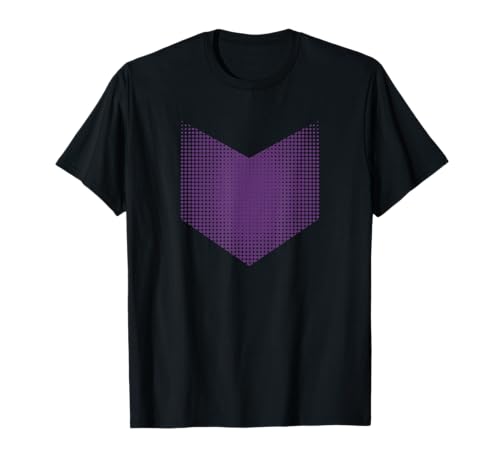 Marvel Hawkeye Series Halftone Purple Arrow T-Shirt