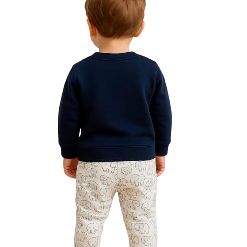 Image of NOVA BLOOM Kids Clothes for Boys | Cotton Printed Sweatshirt and Pants Set, Lightweight Breathable Kids Dress Boy Outfit, Comfortable Baby Boy Dress for Summer and Winter Wear