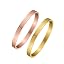 1 Rose gold 1 Gold