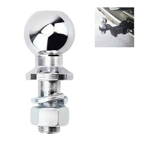 Anhängerkupplungskugel 50mm Kugelkopfbolzen Ackerschiene Gerade Kugelkopf, für Ackerschiene bis 5 Tonnen Traktor Verlängerung (22MM) Anhängerkupplungskugel 50mm Kugelkopfbolzen Ackerschiene Gerade Kugelkopf, für Ackerschiene bis 5 Tonnen Traktor Verlängerung (22MM)
