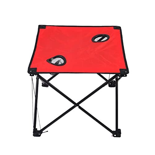 Klapptisch Klapptisch Wasserdichter Strandtisch aus Segeltuch Für Draußen Mit 2 Getränkehaltern & Taschen Für Camping Tragbarer Campingtisch Klappbare Picknicktische Tragbarer klappbarer Campingtisc Cover