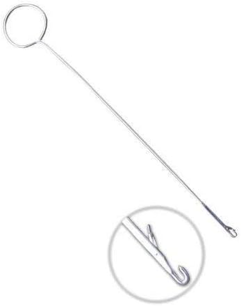 Loop Turner for Drawstring Insertion, Crochet, Sewing, Knitting, and More – Easy to Use Stainless Steel Tool to Improve and Speed Up Sewing Process – Versatile Use Loop Turner for Cloth