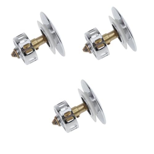 Set 3 tapones de drenaje para bañera de cobre