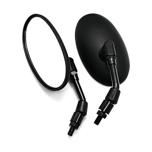 Rétroviseur guidon moto universel noir pièce moto rétroviseur latéral