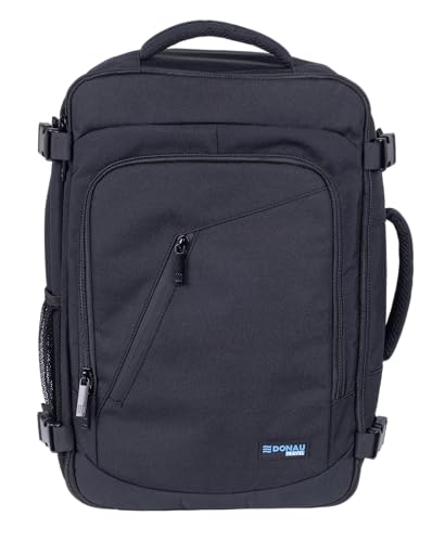 Sac à dos ordinateur 15.6 pouces Warsaw noir imperméable de 23L pour homme et femme