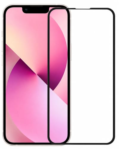 Image of Tempered glass for iPhone 13 Mini (5.4 Inch), 9H Hardness, Full HD Clear, Case Friendly, Screen Protector Edge to Edge Coverage, Easy Installation iphone 13 mini tempered glass, Pack Of 1