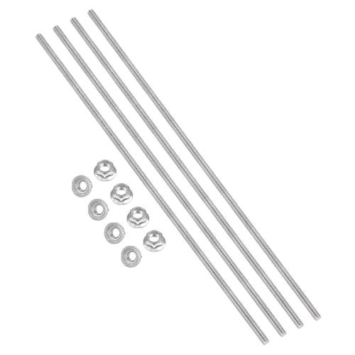 PATIKIL 4ZbgM5 x 0.8mmS˂bh10C`/250mm 304XeX|S˂bh[gE˂8̃tWZpibg NvnK[U{g