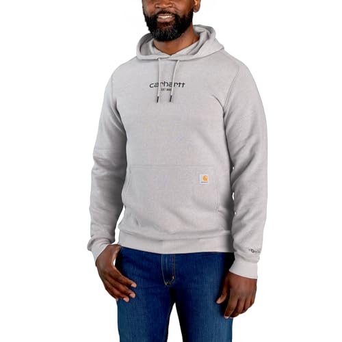 Carhartt mens Force Relaxed Fit Lightweight Logo Graphic Sweatshirt