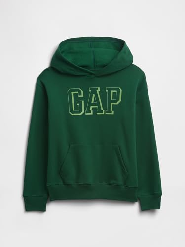 Image of GAP Boys' Logo Hoodie Hooded Sweatshirt