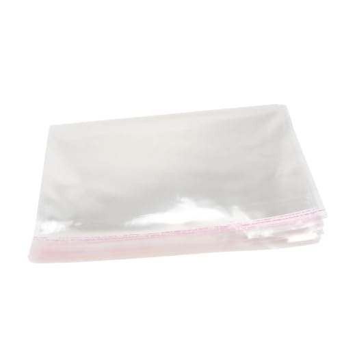 Cemaystic チェロバッグ 35mm 幅広タイプ 100枚入り 、再封可能 スナック保存 軽量食品包装 クリア素材